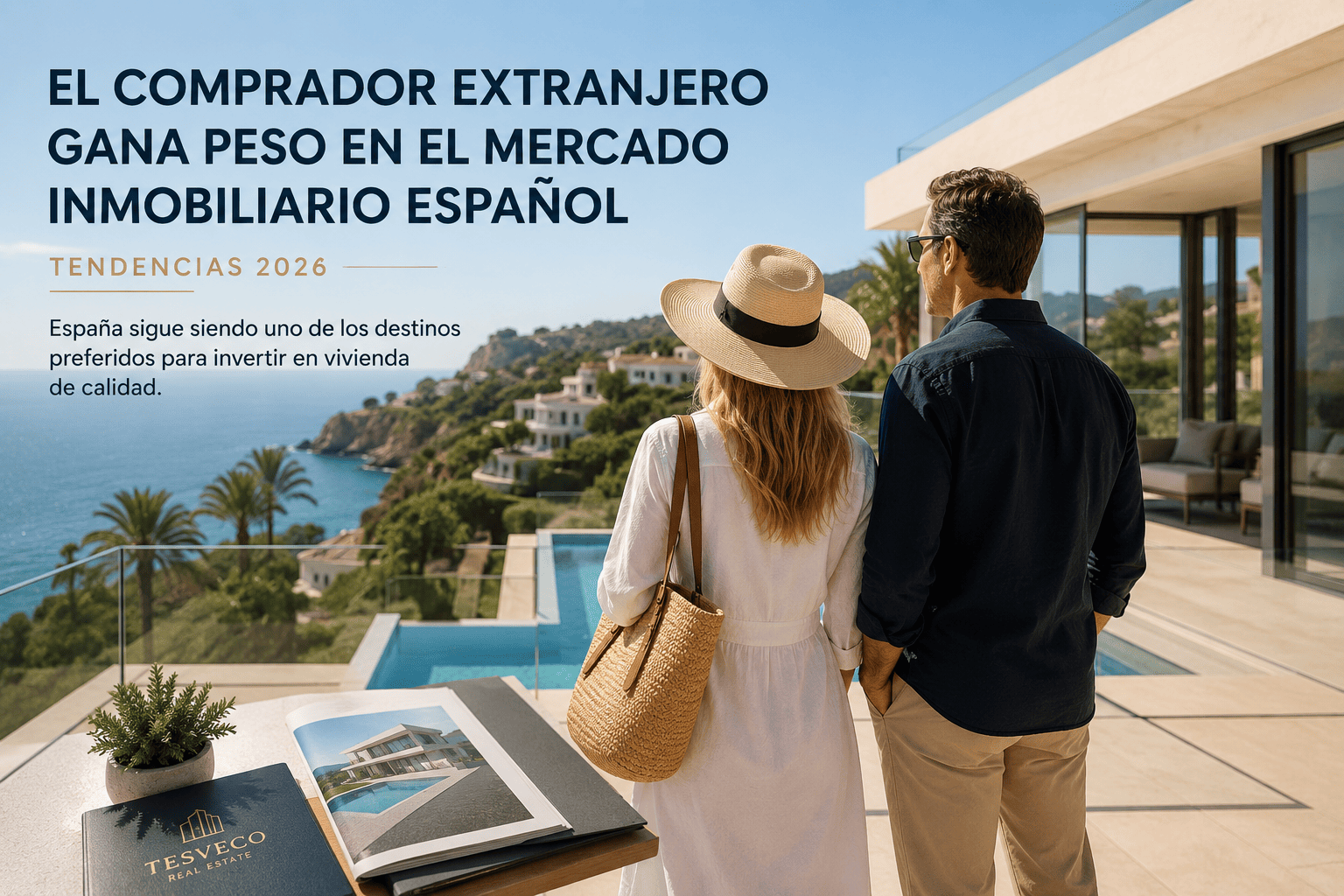 El comprador extranjero gana peso en el mercado inmobiliario español: ¿qué busca en una vivienda?