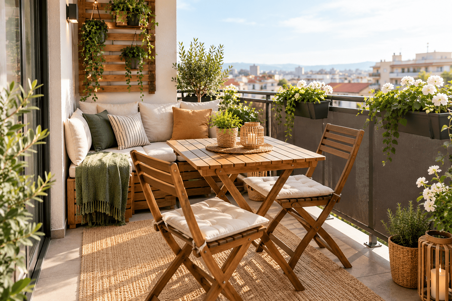 Balcones y terrazas con encanto: ideas para sacar el máximo partido a tu espacio exterior